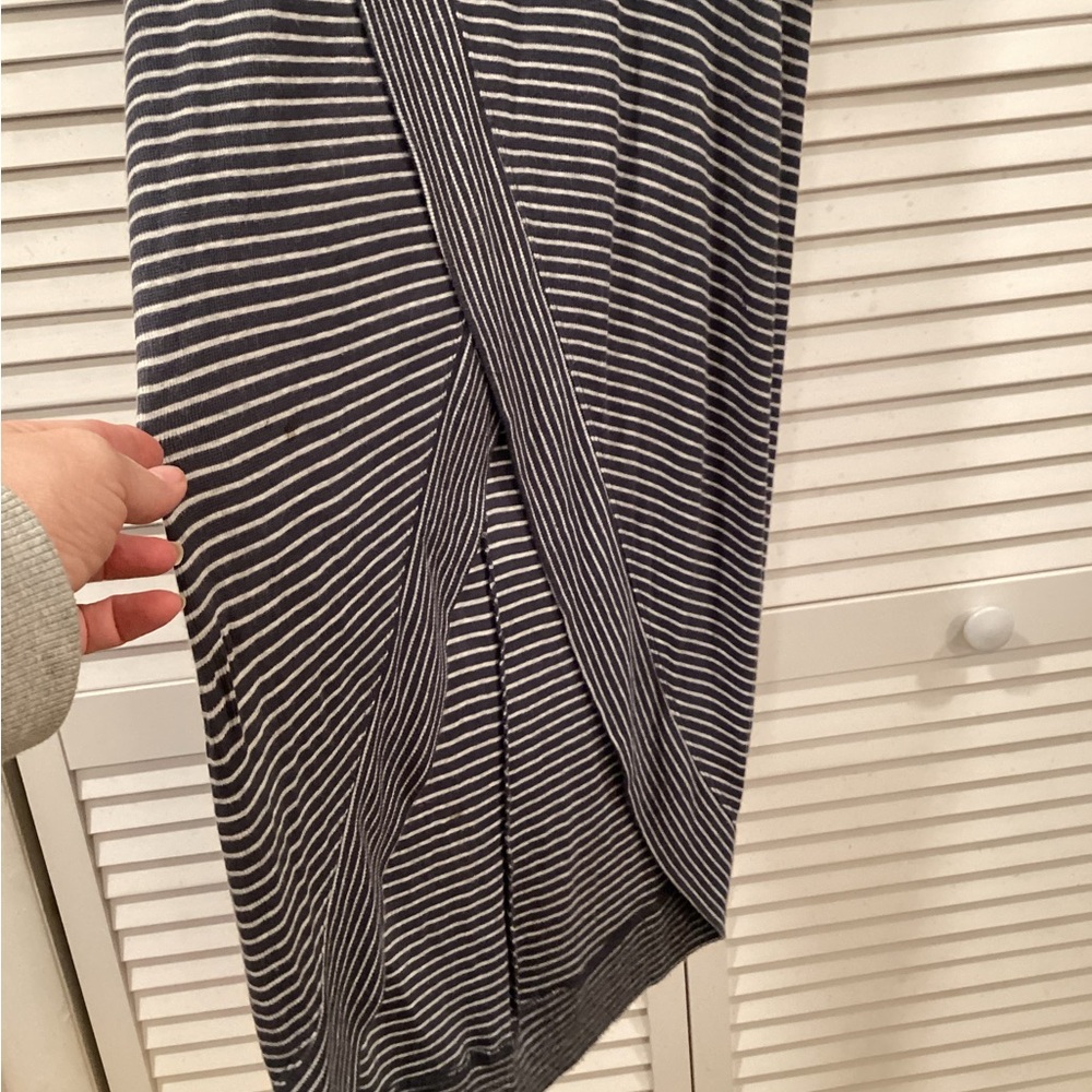 Anthropologie Bordeaux  Striped Maxi Skirt XS - Picture 3 of 7